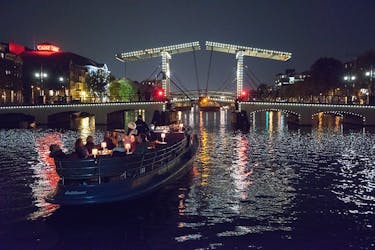Amsterdam canals luxury evening cruise